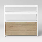 Bibliothèque pour enfants Bly Wide blanche - Pillowfort™