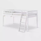 Twin Roxy Junior Kids' Loft Bed White - Bolton Furniture