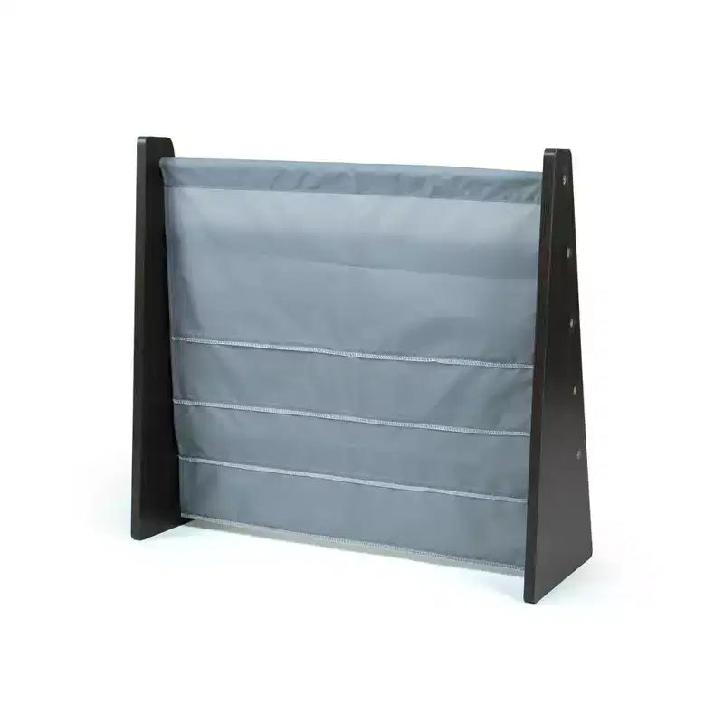 Étagère à livres 4 niveaux Sumatra Kids pour enfants Espresso/Gris - Humble Crew : Bibliothèque pour tout-petits, MDF, anti-basculement, étagères ouvertes