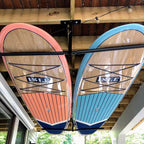 StoreYourBoard Hi-Port 2 | Rangement ajustable au plafond pour SUP et planches de surf | Double | Supporte 68 kg