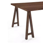 Ensemble de salle à manger 7 pièces en bois d'hévéa style rustique Ansley de Christopher Knight Home