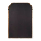 Flash Furniture Efie Grand miroir mural avec cadre en bois massif pour salle de bain, entrée, salle à manger et salon