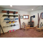 StoreYourBoard Rangement Snowboard Brighton | XSR Ajustable | 4 Niveaux