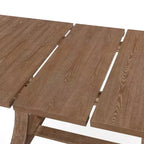 Ensemble de salle à manger extensible 7 pièces en bois rembourré style ferme Christopher Knight Home Fernleaf