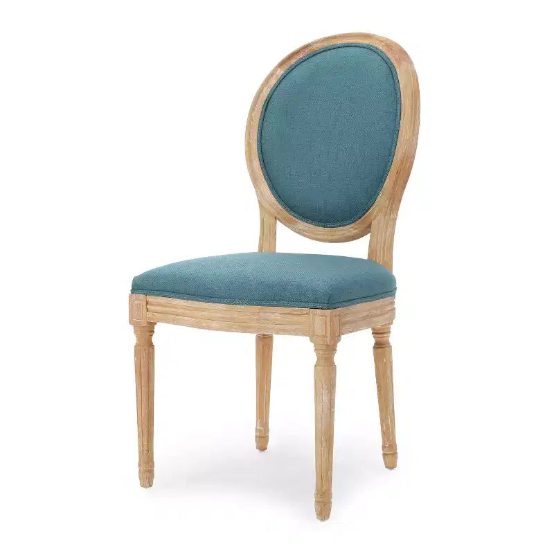 Chaises de salle à manger capitonnées GDFStudio Karter de style campagnard (lot de 2)