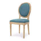 Chaises de salle à manger capitonnées GDFStudio Karter de style campagnard (lot de 2)