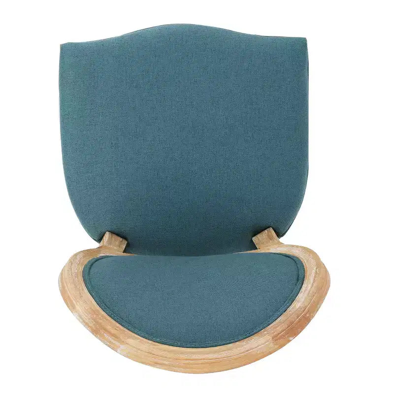 Chaises de salle à manger capitonnées GDFStudio Karter de style campagnard (lot de 2)