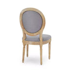 Chaises de salle à manger capitonnées GDFStudio Karter de style campagnard (lot de 2)