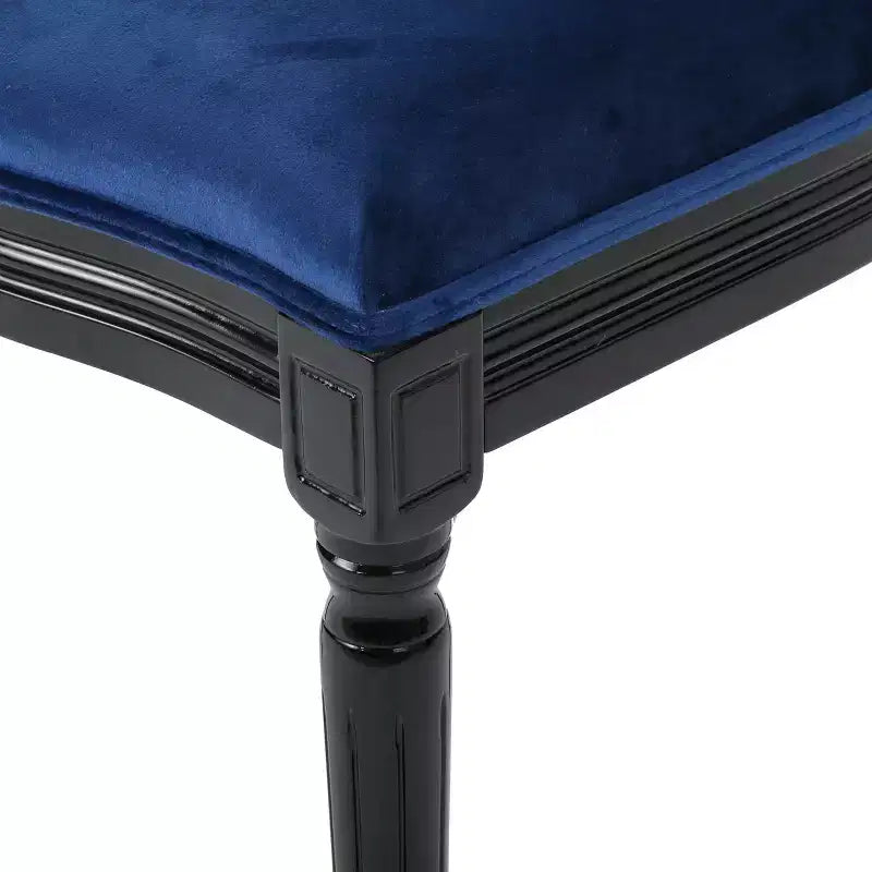 Chaises de salle à manger capitonnées GDFStudio Karter de style campagnard (lot de 2)