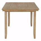 Ensemble de salle à manger rustique Whisen 6 pièces en bois avec 4 chaises et un banc