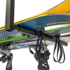 StoreYourBoard Hi-Port 2 | Support de rangement réglable au plafond pour skis et snowboards | Simple | Charge maximale 34 kg