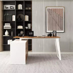 Bureau d'angle en L Famapy avec tiroirs