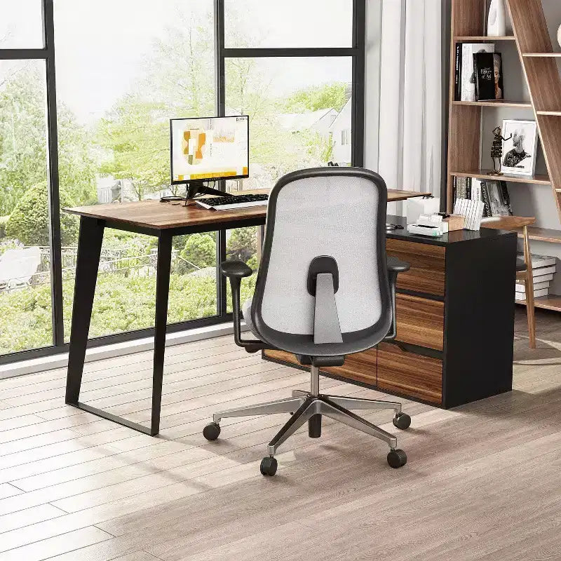 Bureau d'angle en L Famapy avec tiroirs
