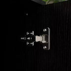 Buffet de cuisine Famapy noir avec placard de rangement