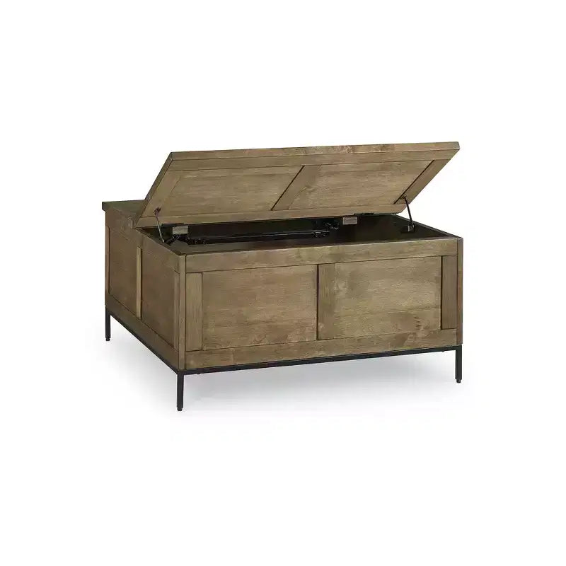 Table basse à plateau relevable et de rangement Torlanta Signature Design by Ashley, marron