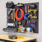 StoreYourBoard 51 x 32 Pristine PRO Pegboard | 23 Attachments