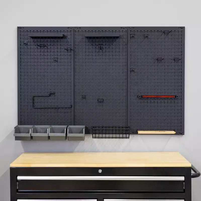 StoreYourBoard 51 x 32 Pristine PRO Pegboard | 23 Accessoires