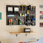 StoreYourBoard 51 x 32 Pristine PRO Pegboard | 23 Accessoires