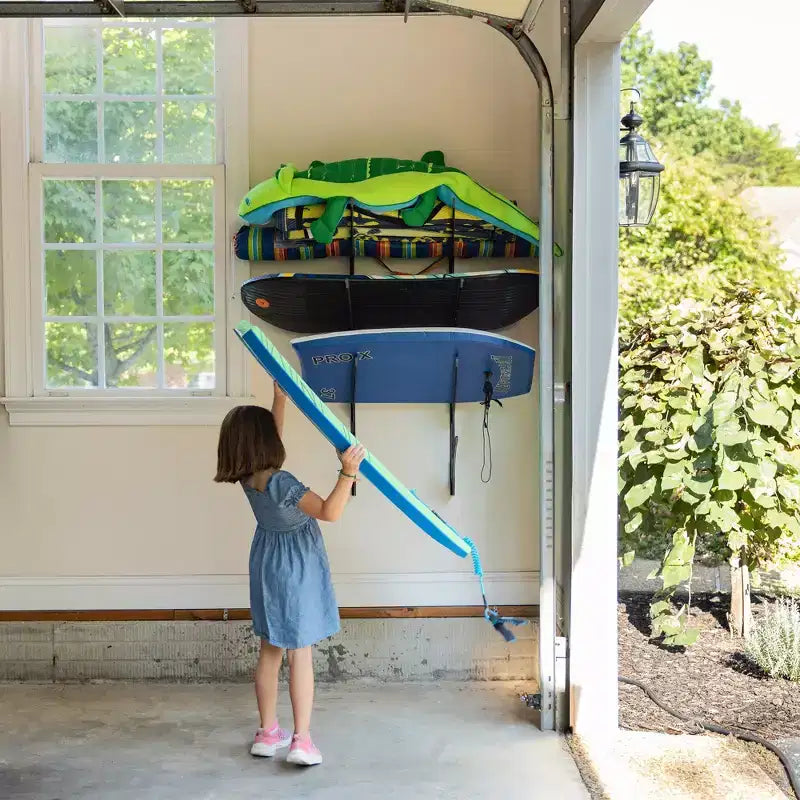StoreYourBoard Rangement pour équipement de plage Buckroe | XSR réglable | 4 niveaux