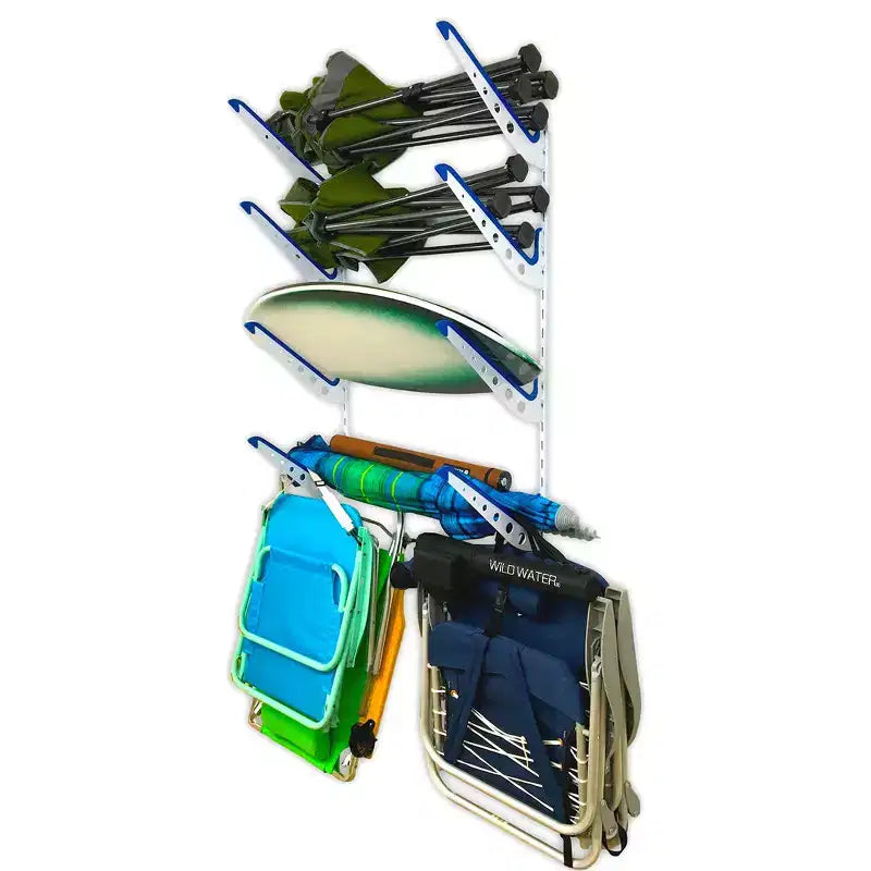 StoreYourBoard Rangement pour équipement de plage Buckroe | XSR réglable | 4 niveaux
