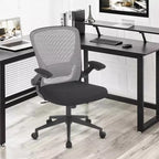 Chaise de Bureau FDW Chaise d'Ordinateur de Bureau à Domicile avec Support Lombaire Réglable, Base Pivotante et Accoudoirs pour un Confort et une Productivité Maximaux