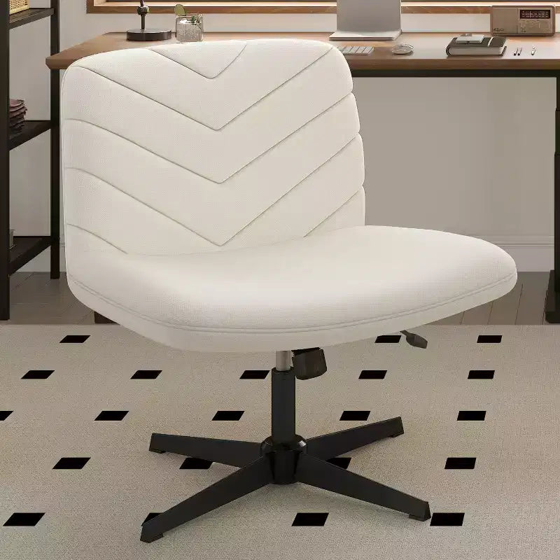 Chaise de bureau pivotante en tissu Yaheetech pour bureau à domicile