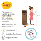 Tête de lit bibliothèque avec rangement et portes coulissantes HomeStock Kids Bedroom