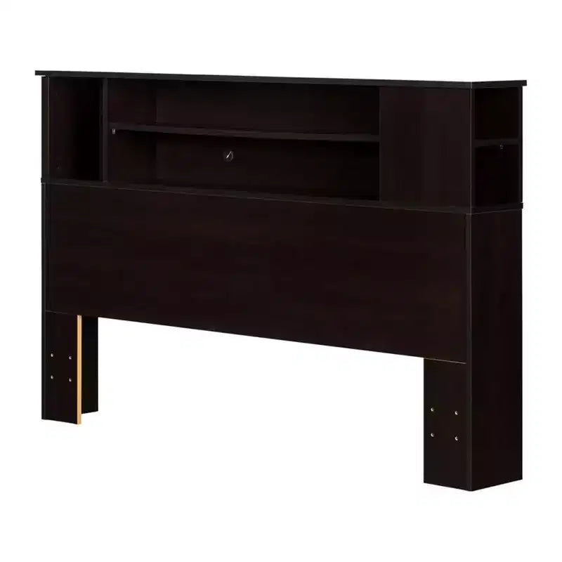 Tête de lit bibliothèque HomeStock pour enfant, taille double/grand lit