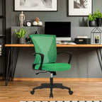 Chaise de bureau en maille BestMassage, chaise de bureau d'ordinateur, chaise de direction avec siège réglable en hauteur et dossier respirant