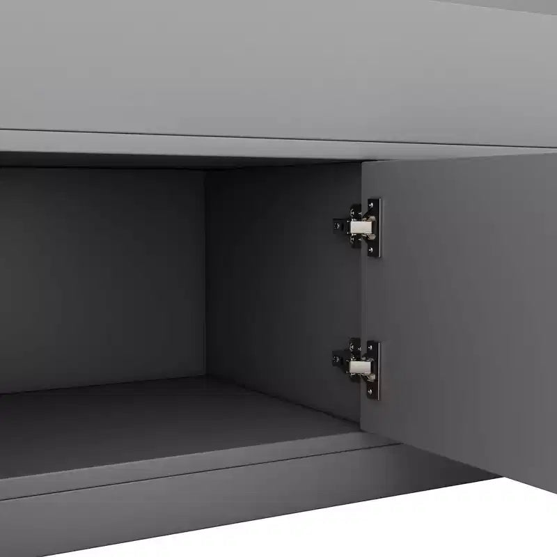 Cadre de lit plateforme capitaine double avec bibliothèques de rangement, étagères, armoire et 4 tiroirs - ModernLuxe