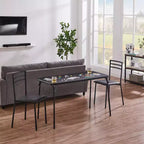 VECELO Table Pliante en Plastique de 122 cm avec Sac de Rangement, Table Portable Robuste pour Intérieur/Extérieur avec Poignée/Verrou pour Pique-nique, Noire