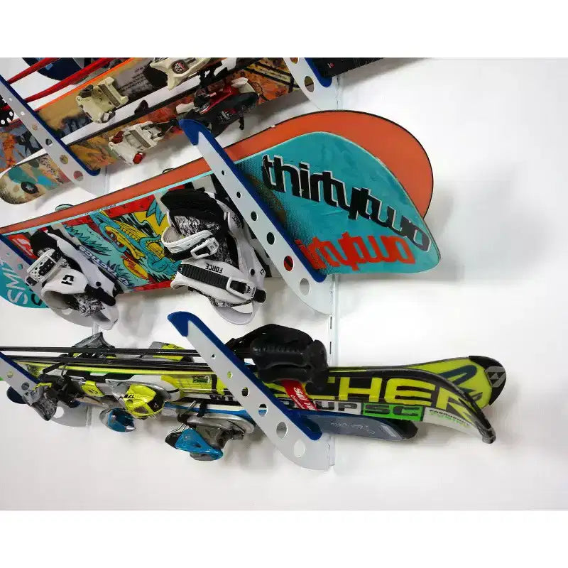 Rangement pour skis et snowboards StoreYourBoard Jay Peak | XSR réglable | 4 niveaux