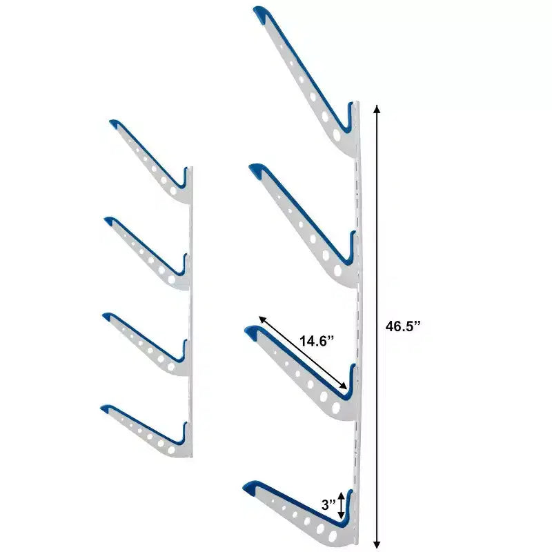 Rangement pour skis et snowboards StoreYourBoard Jay Peak | XSR réglable | 4 niveaux