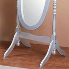 Miroir Cheval de Sol en Bois Style Queen Anne Traditionnel Roundhill Furniture