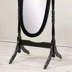 Miroir Cheval de Sol en Bois Style Queen Anne Traditionnel Roundhill Furniture