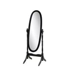 Miroir Cheval de Sol en Bois Style Queen Anne Traditionnel Roundhill Furniture