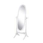 Miroir Cheval de Sol en Bois Style Queen Anne Traditionnel Roundhill Furniture
