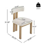Ensemble de salle à manger rembourré 7 pièces en bois et métal Christopher Knight Home Benao
