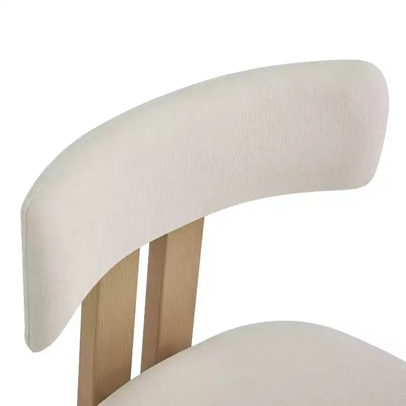 Ensemble de salle à manger rembourré 7 pièces en bois et métal Christopher Knight Home Benao