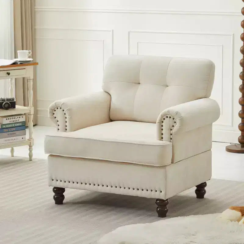 HYLEORY Ensemble de canapé 3 pièces en chenille pour salon avec canapé 3 places, causeuse 2 places, fauteuil simple, canapé rembourré pour salon, bureau