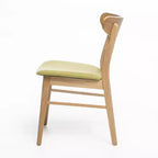 Ensemble de salle à manger 7 pièces en tissu Isador Mid Century Modern de GDFStudio en hévéa