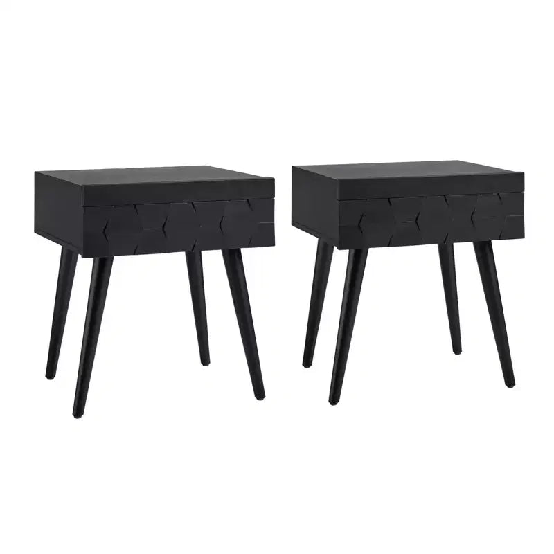 Tables Javier Modernes du Milieu du Siècle, Ensemble de 2 | ART OF LIVING DESIGNS