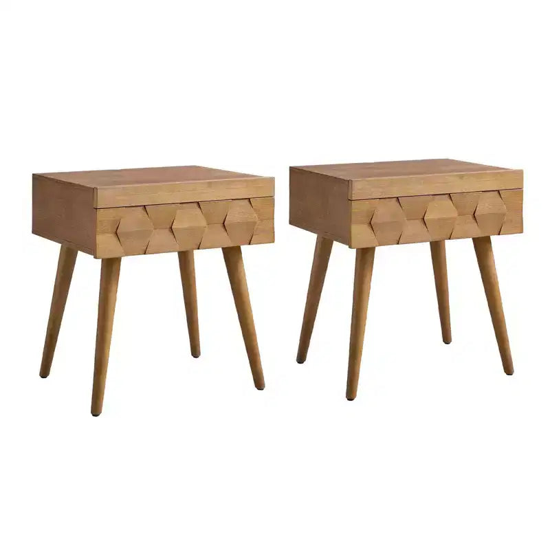 Tables Javier Modernes du Milieu du Siècle, Ensemble de 2 | ART OF LIVING DESIGNS