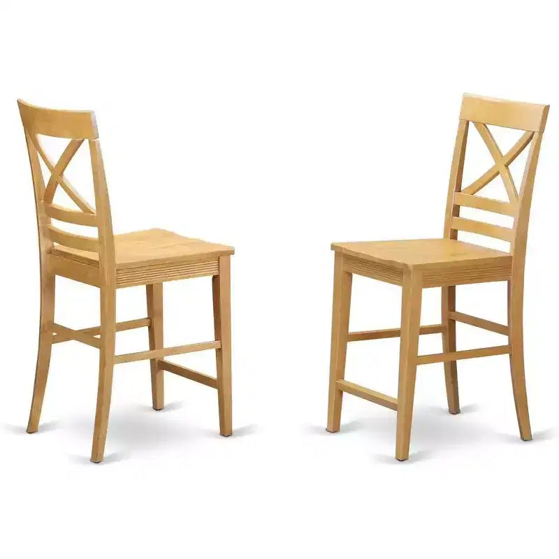 Tabouret de bar HomeStock – Chaises en bois hauteur pub