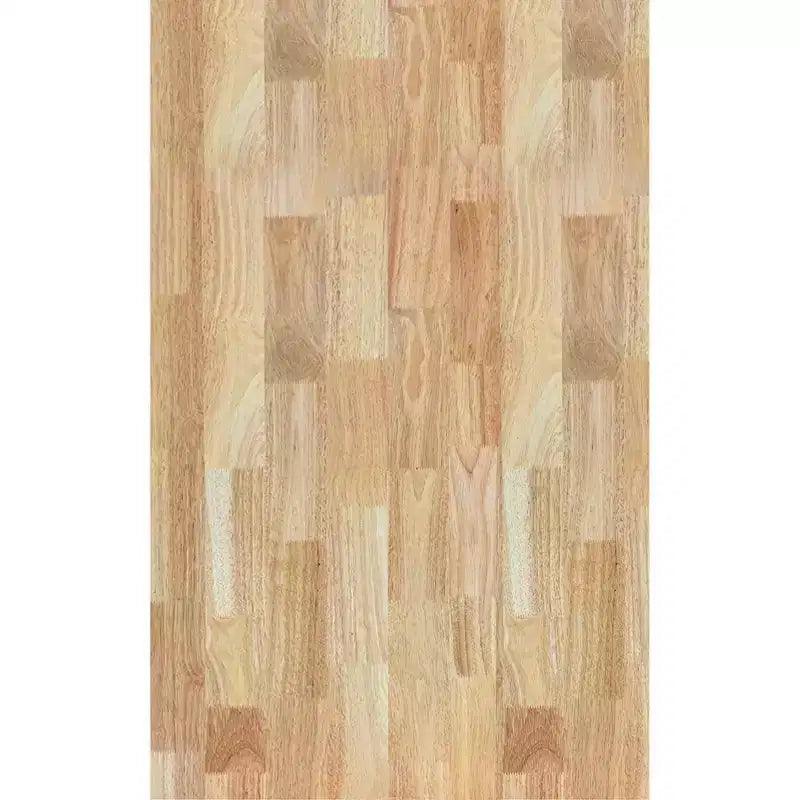 Îlot de cuisine AndMakers en bois blanc de 83 cm avec porte-serviettes et étagères réglables