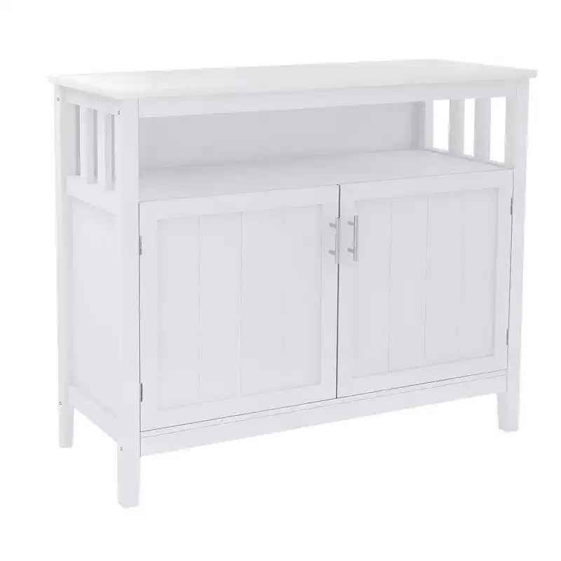 Buffet en bois AndMakers de 101,5 cm avec 2 portes et 1 étagère
