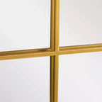 PexFix Miroir mural cintrée avec cadre en métal