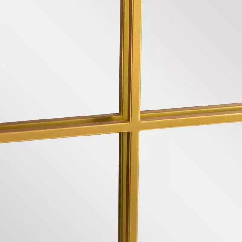 PexFix Miroir mural cintrée avec cadre en métal