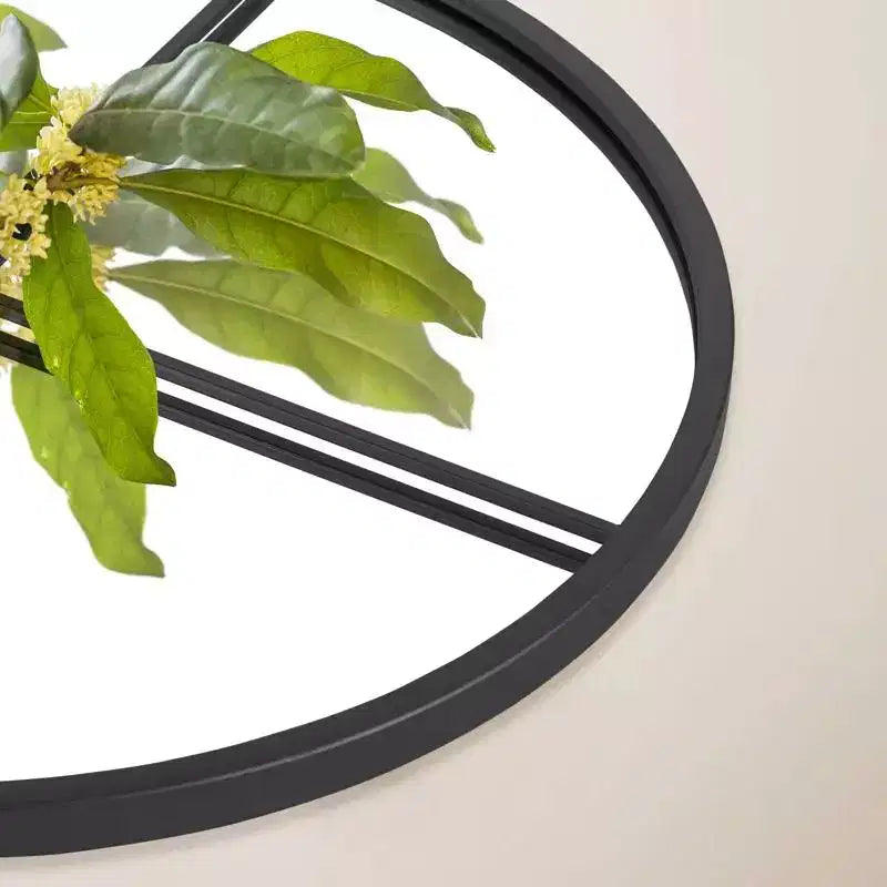 PexFix Miroir mural cintrée avec cadre en métal