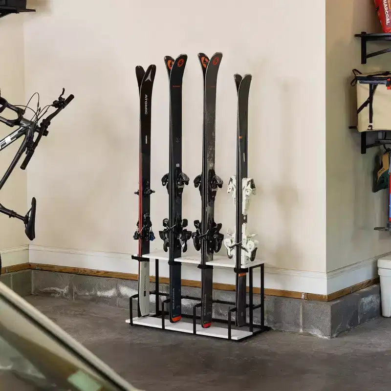 Range-Tout pour skis Wasatch StoreYourBoard | Peut contenir 4 paires de skis et bâtons